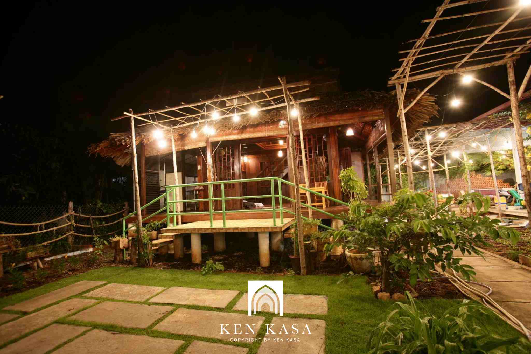 Mẫu nhà homestay phong cách đồng quê Bạch Cúc Homestay 